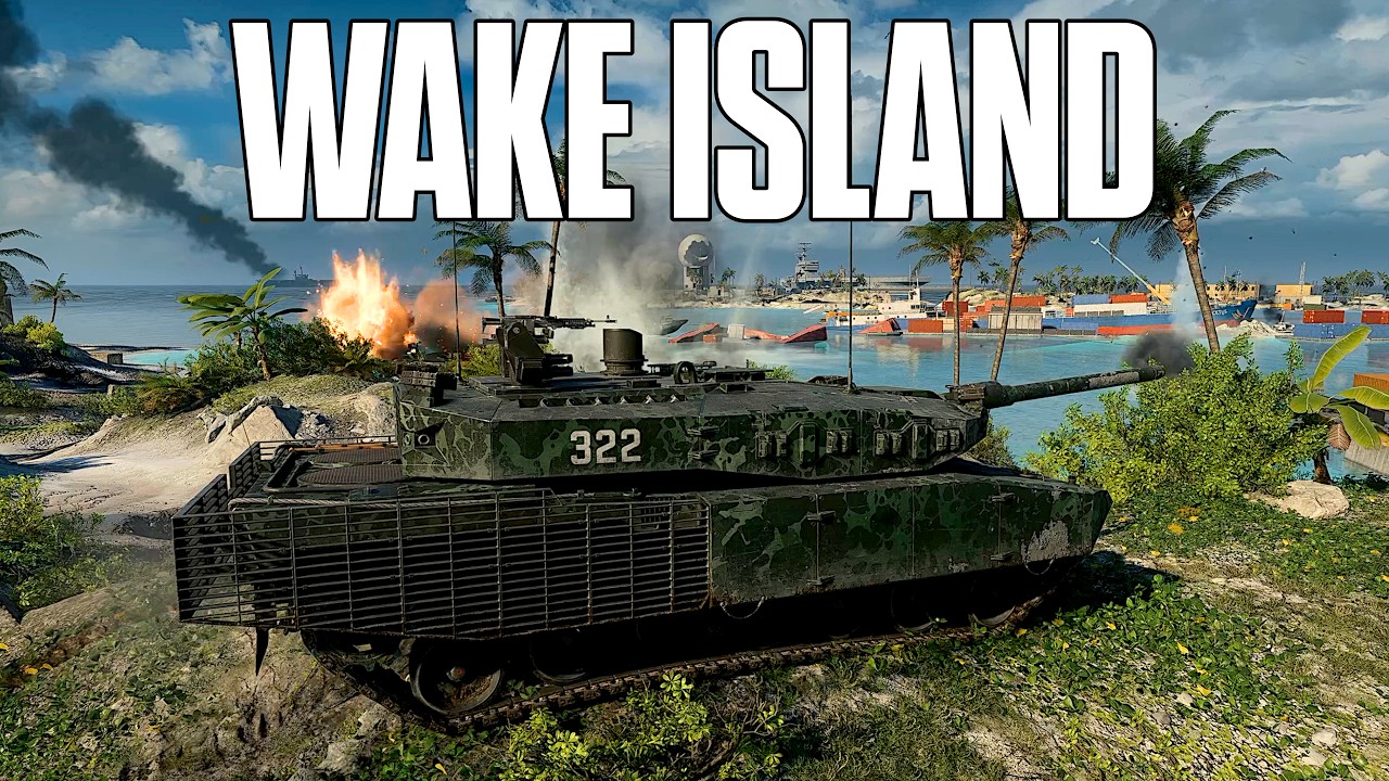 NEW Battlefield 6 Map - Leopard 2A4 [47-1] | Wake Island