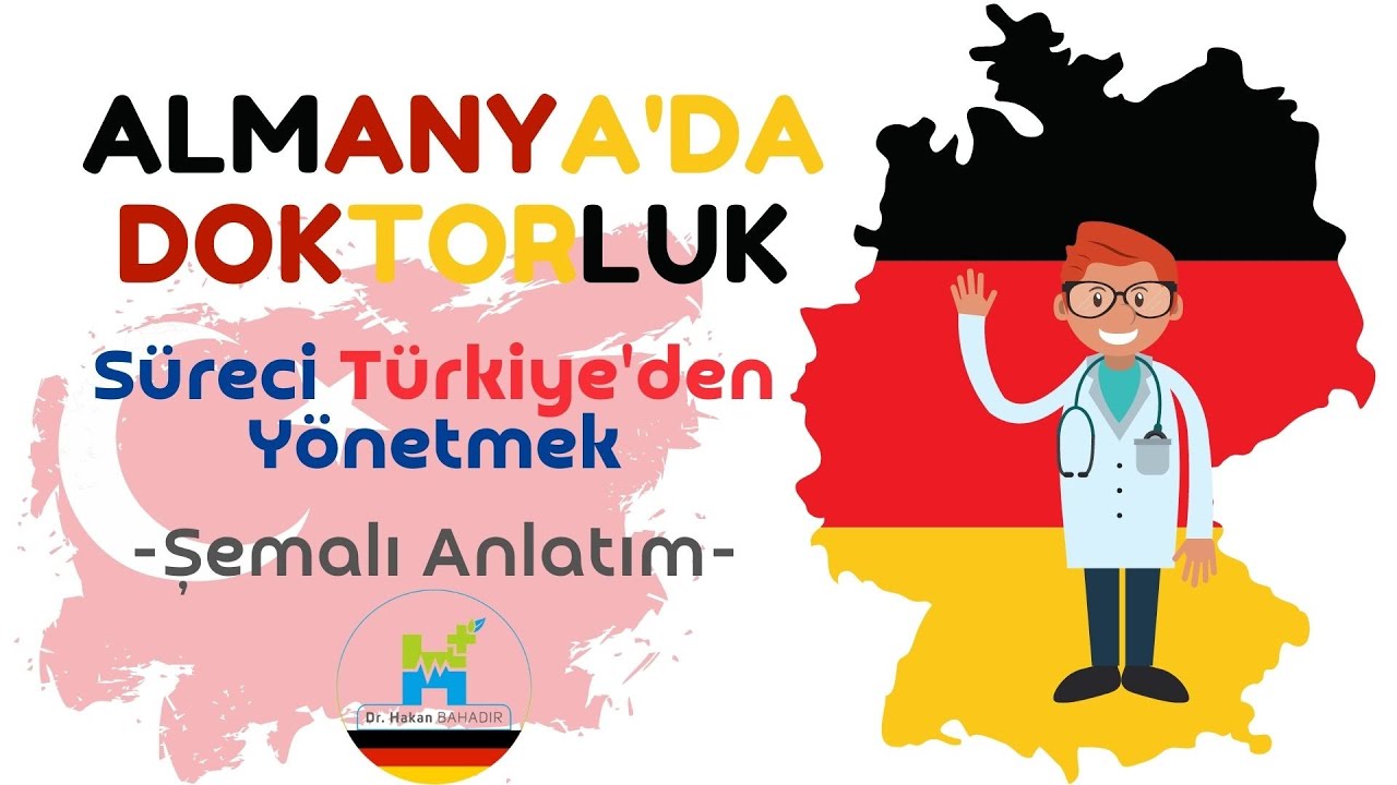 Almanya'da Doktorluk - 6 Dk'da Süreci Türkiye'den Yönetmek - Dr. Hakan Bahadır