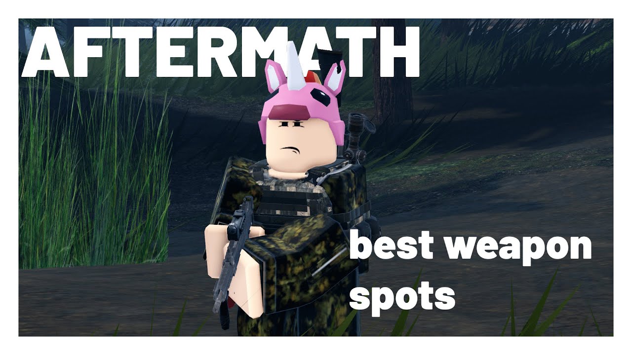 Как найти лучшее оружие в Aftermath [Roblox]