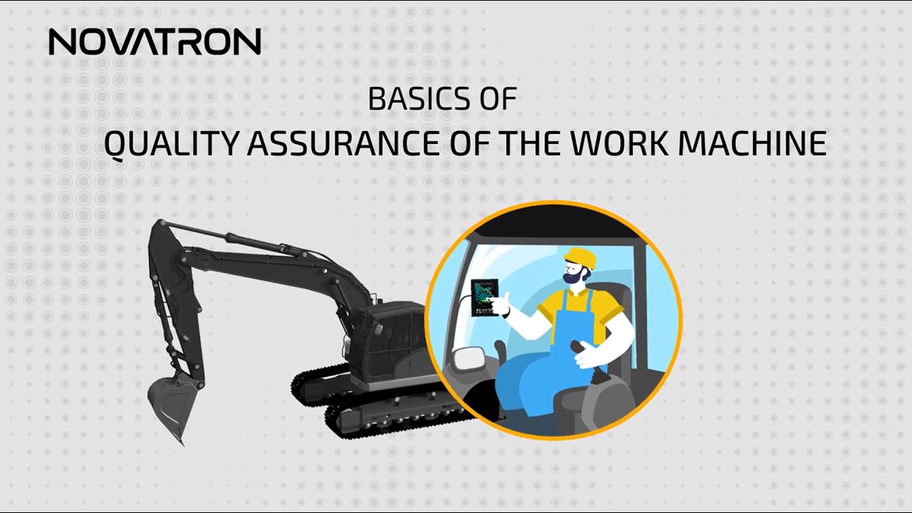 Part 3: The Basics of 3D Machine Control | QUALITY ASSURANCE OF THE WORK MACHINE? | by Novatron