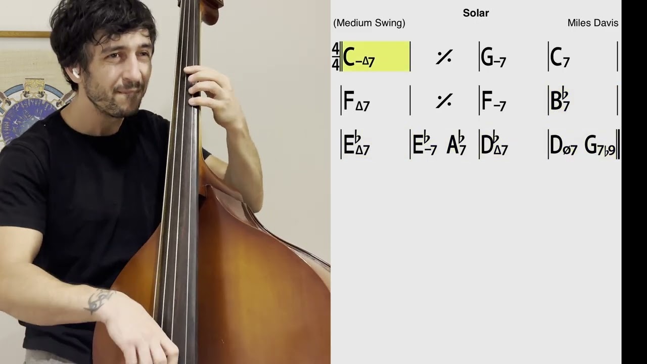Solar – Double Bass Backing Track (No Accompaniment)