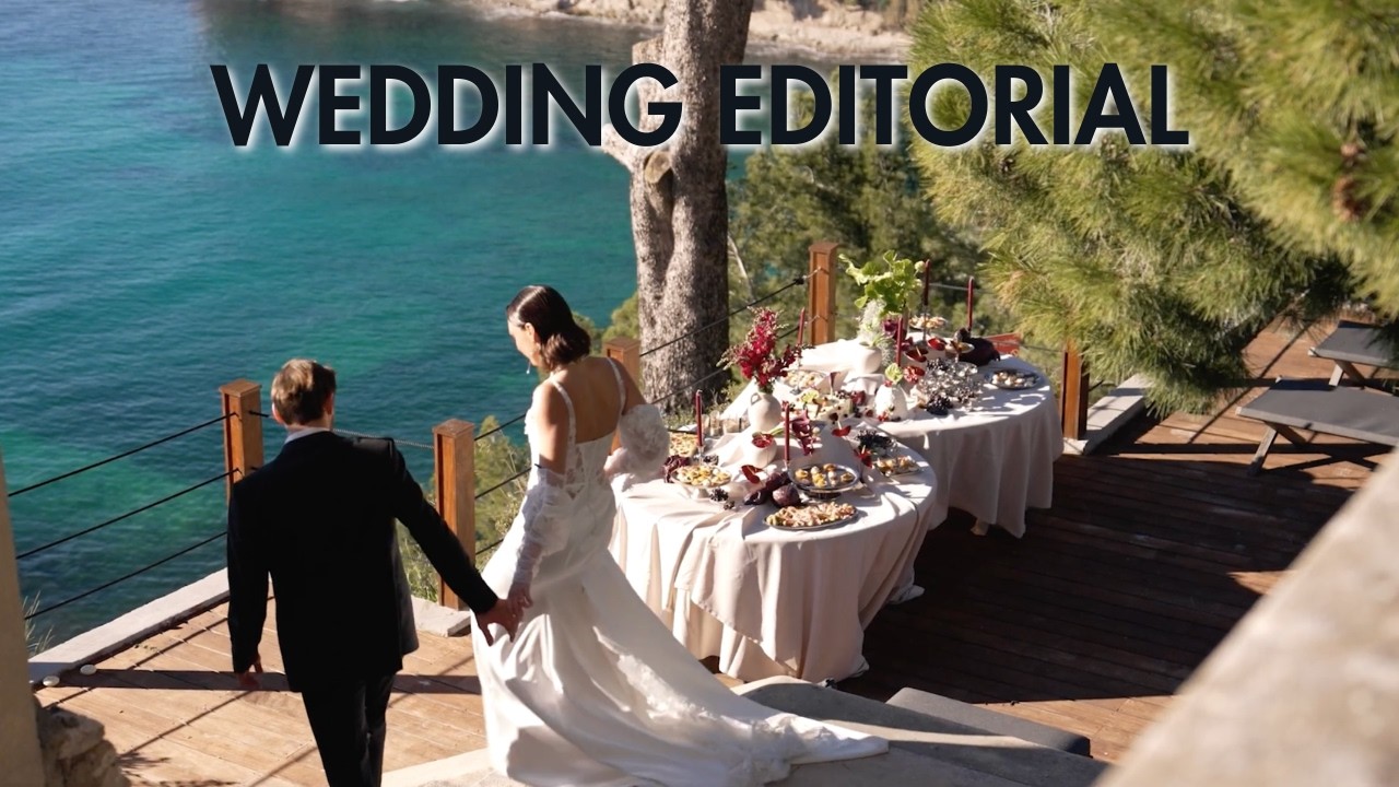 Wedding editorial at Domaine de Canaille