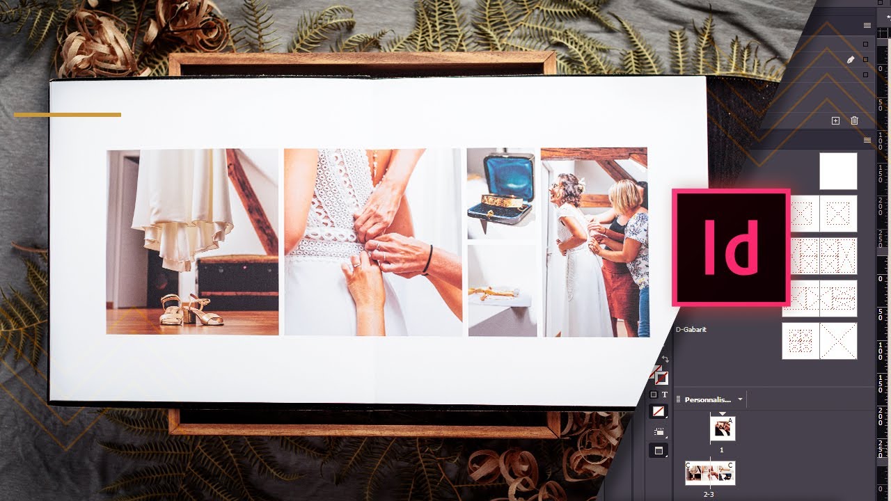 Mise en page d'un livre photo avec InDesign