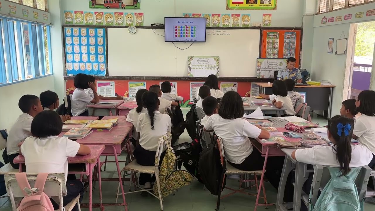 นิเทศการจัดการเรียนการสอน วิชาภาษาไทย ชั้น ป.4 | นายธีรากรณ์ ขุนรงค์