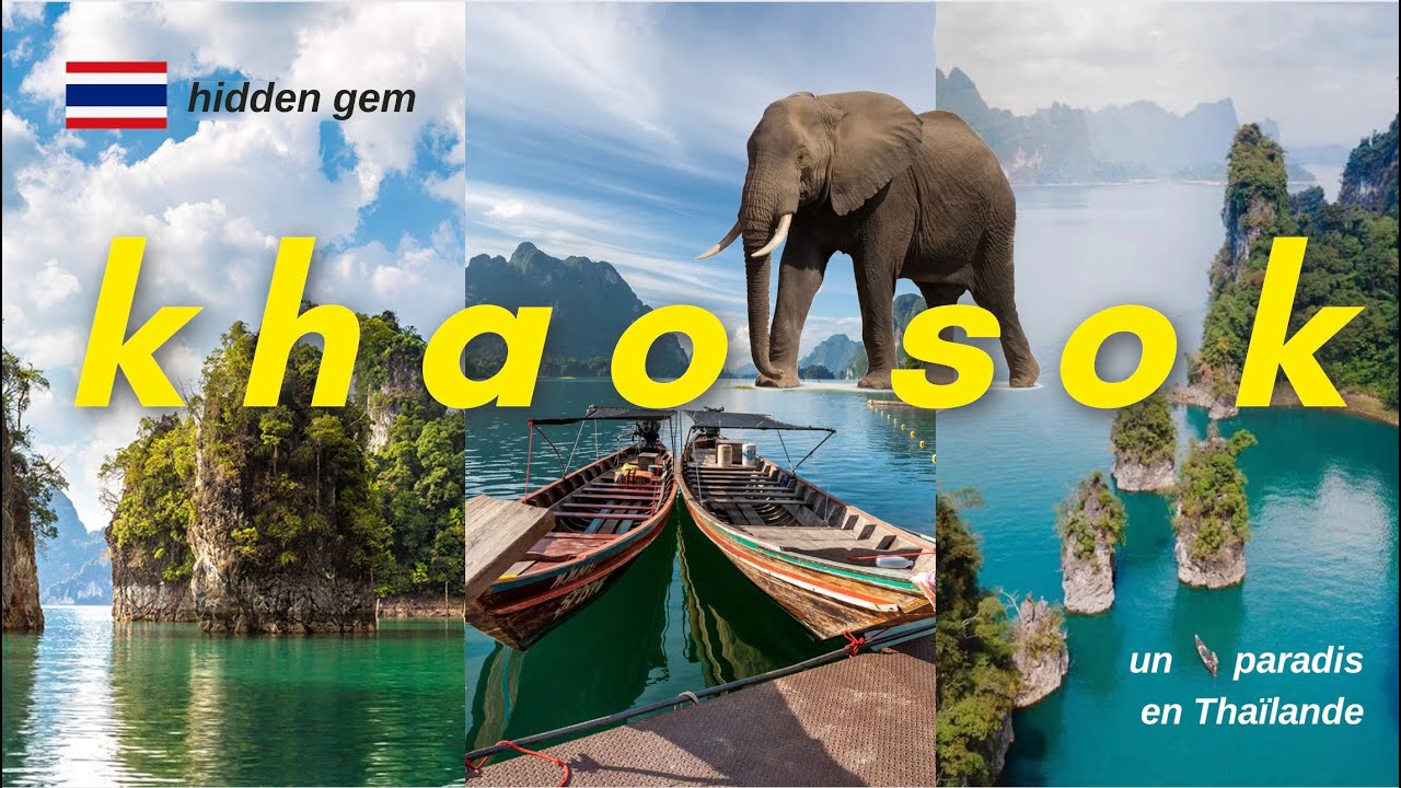 PARC NATIONAL KHAO SOK : arriv&eacute;s au Paradis💙 (vlog Tha&iuml;lande n.2🇹🇭)