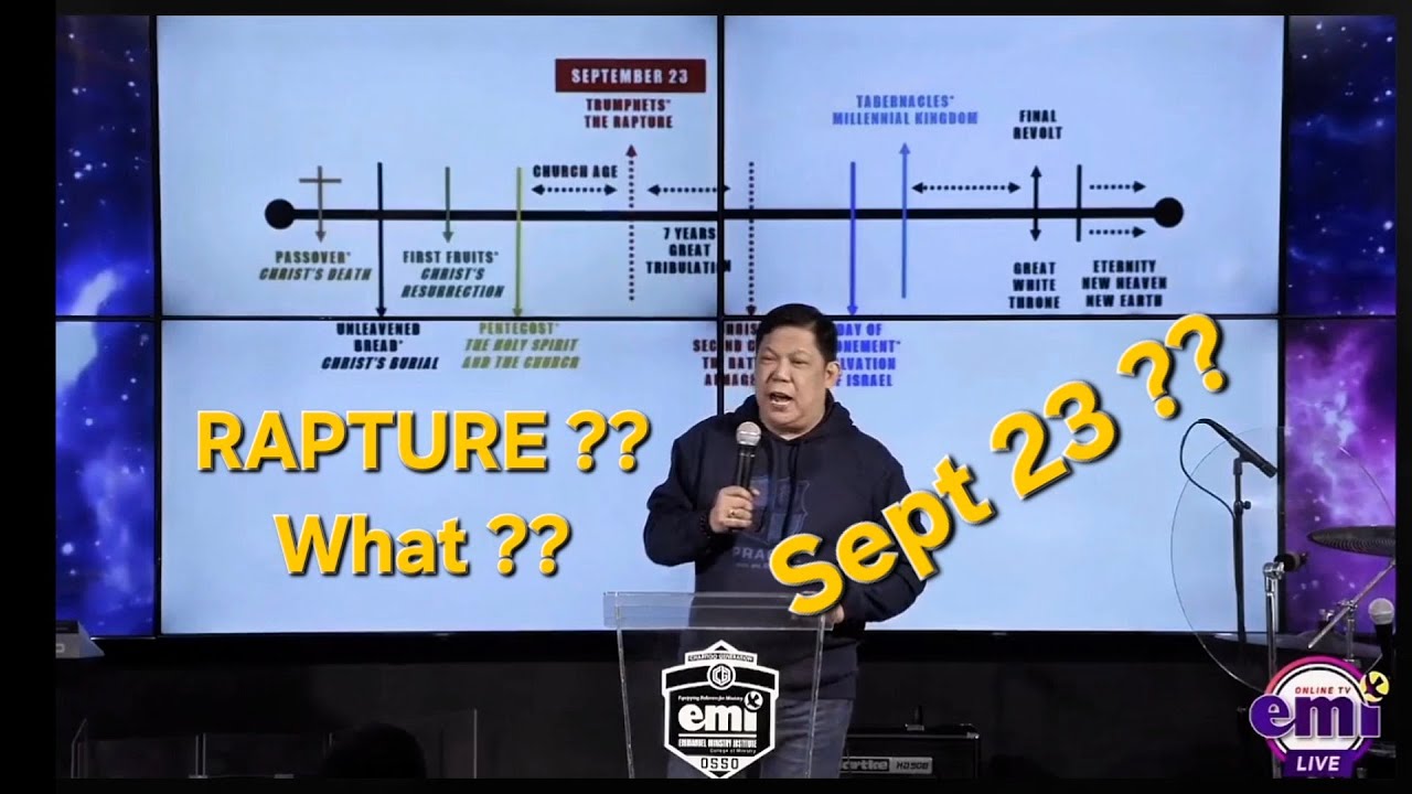 Rapture ?? &mdash; Part 1 | Bishop Emi Domingo Preaching | September 14, 2025