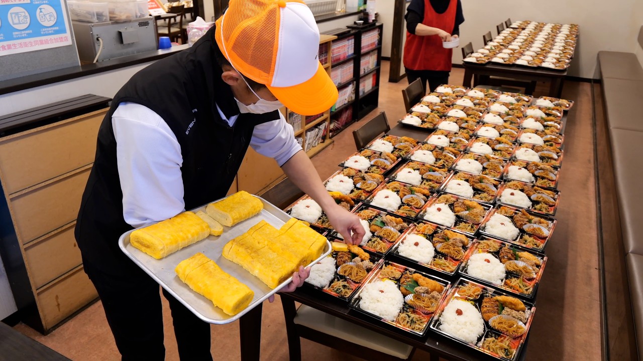 「これで中ですか？」労働者を支える激安爆盛り食堂が男たちのお腹を満たす！