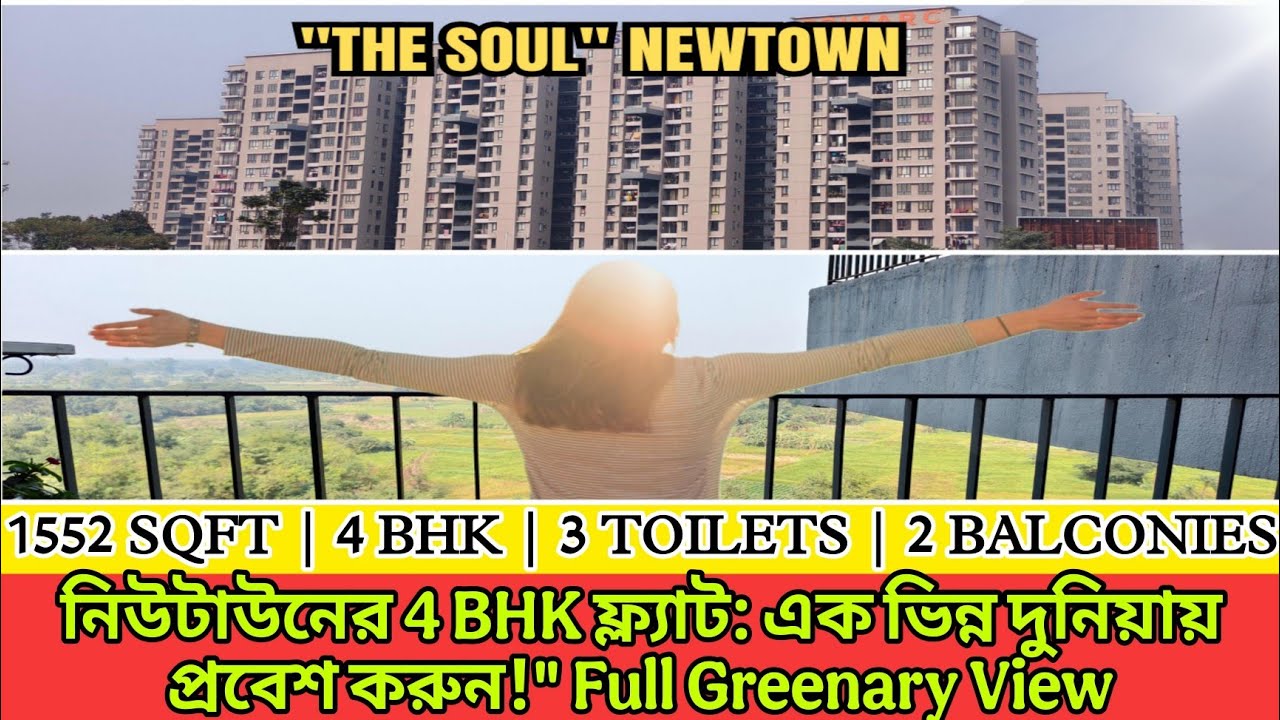 V44 | Priceless view from balconies| 500+ units | flats for sale in new town kolkata