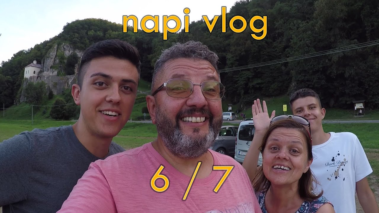 Napi Vlog 6/7 - LEEJTETTEM A SZIKLÁRÓL A KAMERÁM!?