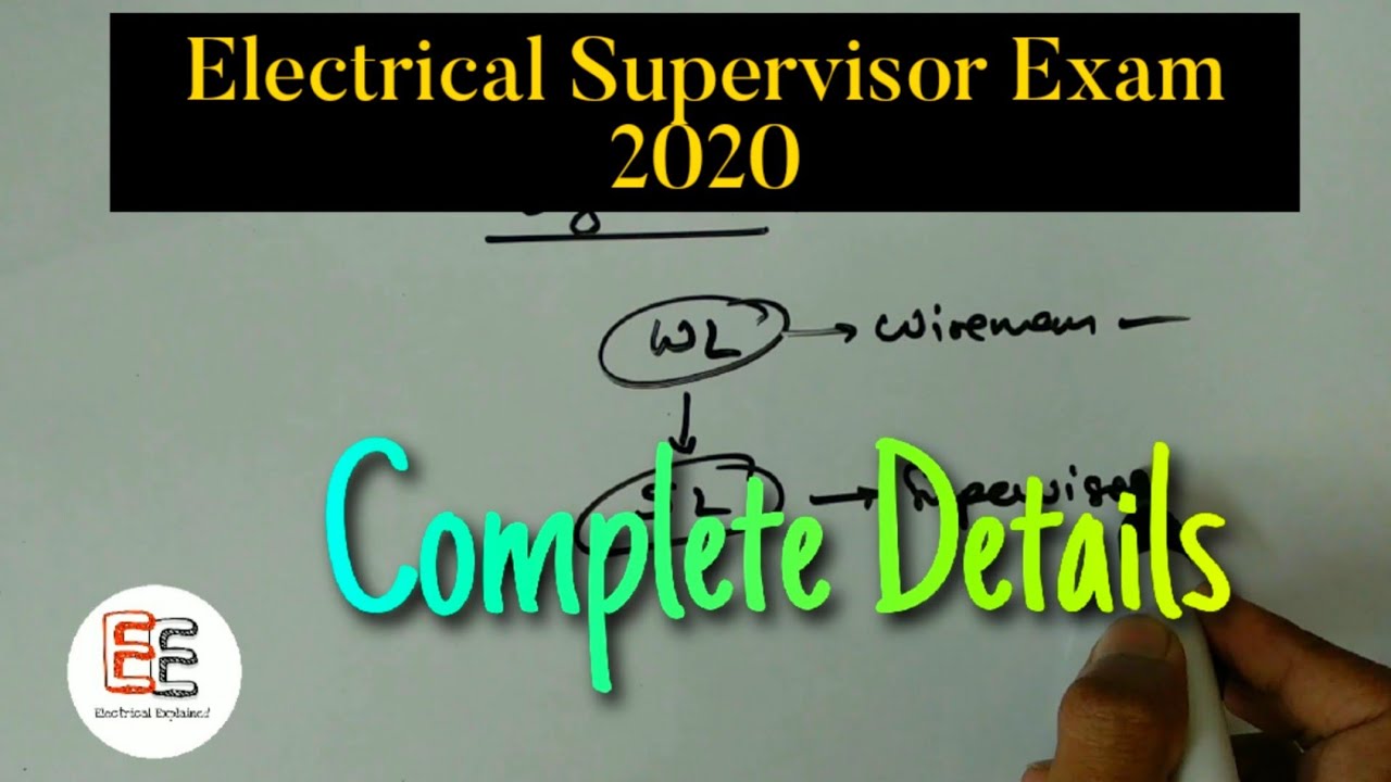 IE&L Electrical Supervisor License Exam 2020  Maharashtra.How to Apply.#ElectricalExplained