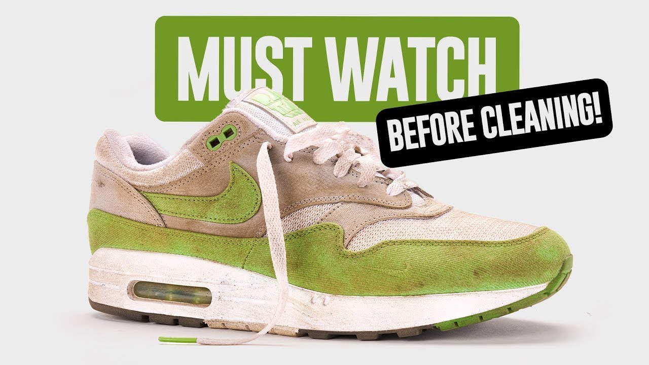 The BEST WAY To Clean Your Shoes In Under 10 Minutes