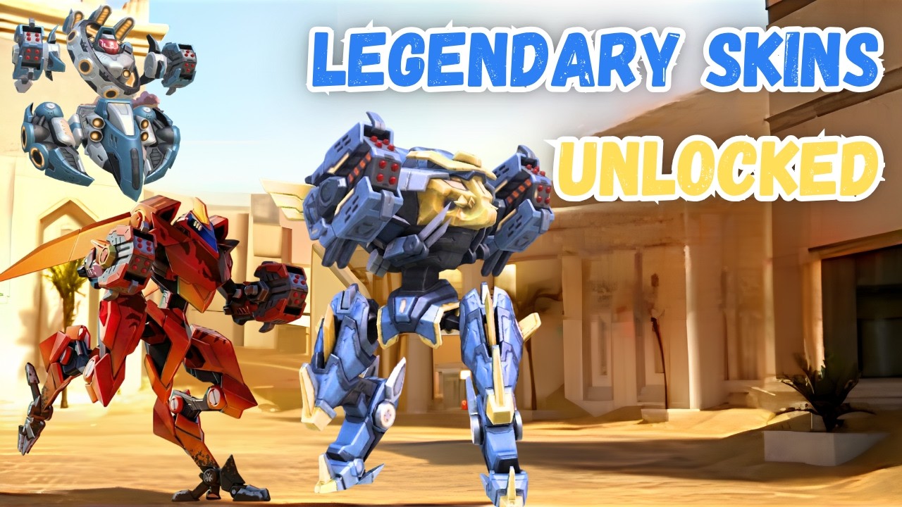 I Unlocked Every Legendary Skin In this Crate Rush!🔥| Mech Arena | LegendYTX