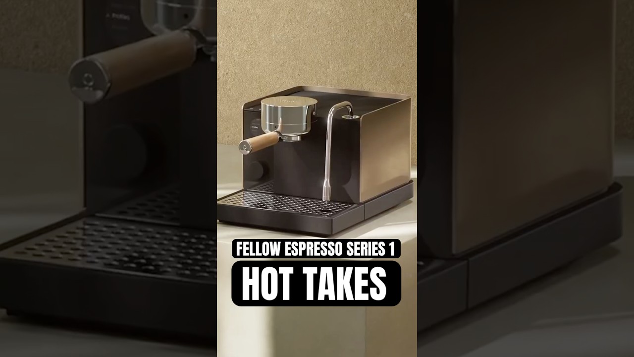 My Reaction to the Fellow Espresso Series 1