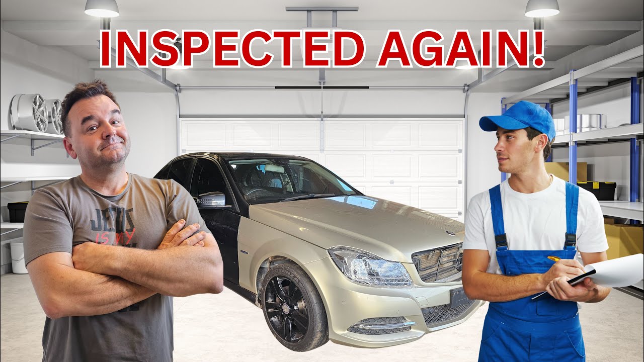 Control Arms! Reverse Shunt! No Idea Upholstery! Will The Mercedes C200 Pass Inspection This Time?