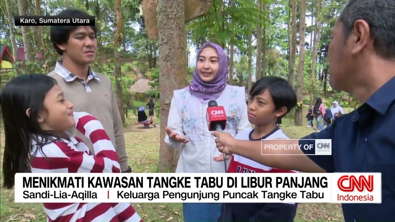 Menikmati Kawasan Tangke Tabu di Libur Panjang