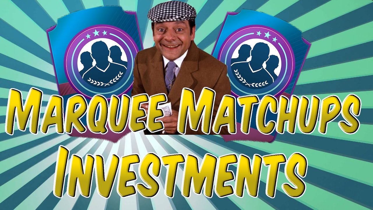 FIFA 17 - Marquee Matchups Investments, Ultimate Team, Squad Builder Challanges