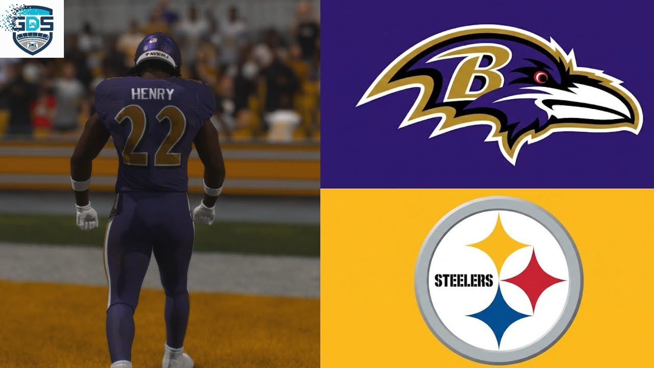 4K 60FPS | Madden 26 | Week 18 (2nd SIM): Ravens (8-8) vs. Steelers (9-7)