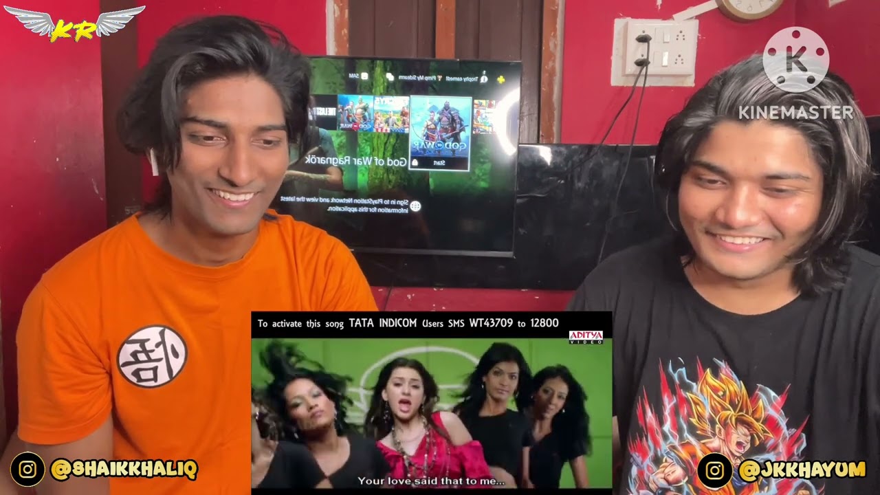 Gili Giliga Song Reaction | Desamuduru | Allu Arjun, Hansika | Kupaa Reaction 2.0