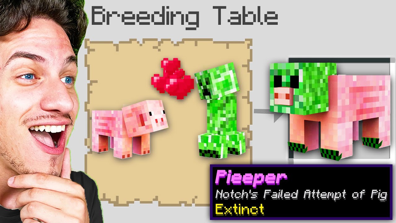 Minecraft, But You Can BREED Custom MOBS!