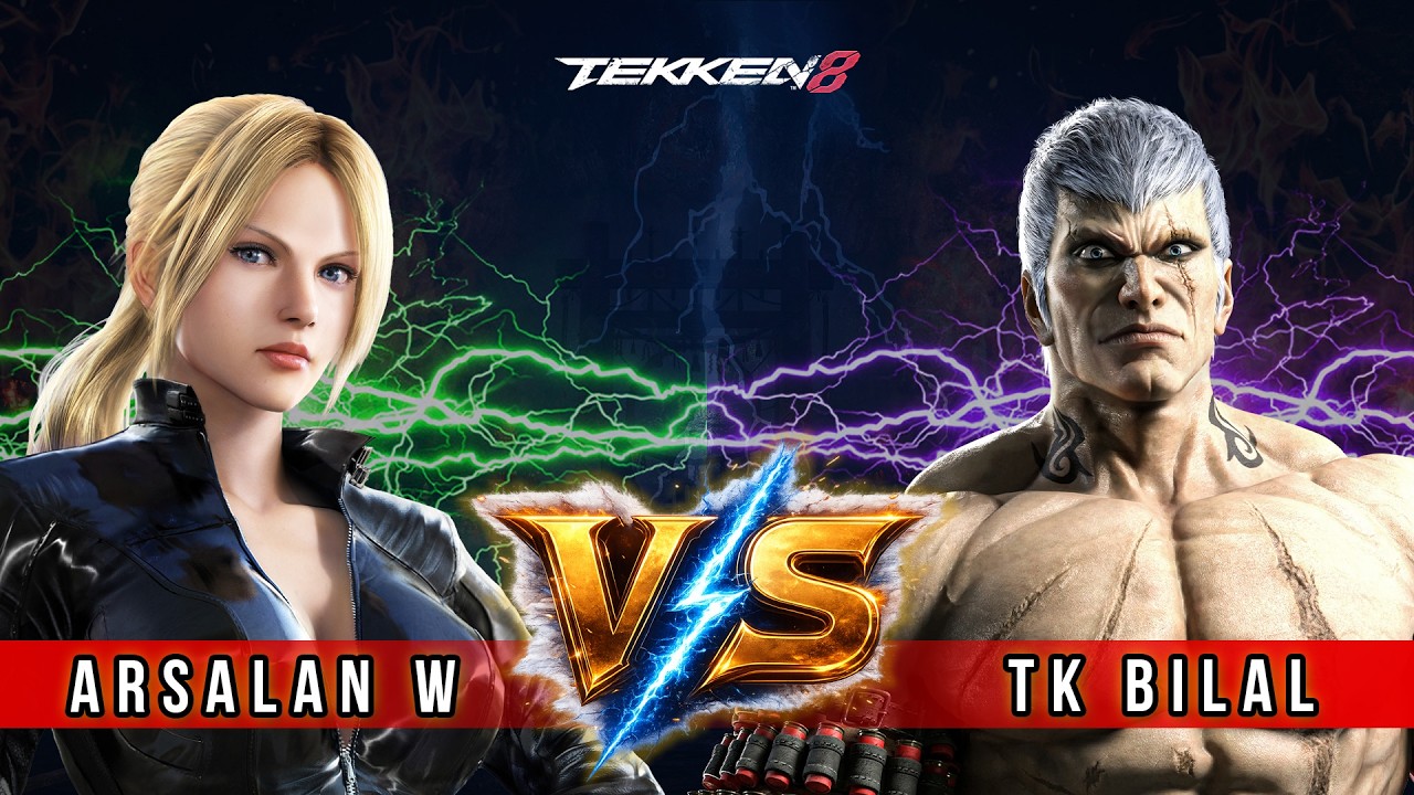 Arsalan w vs TK Bilal | India’s Tekken 8 Clash Goes CRAZY 🔥