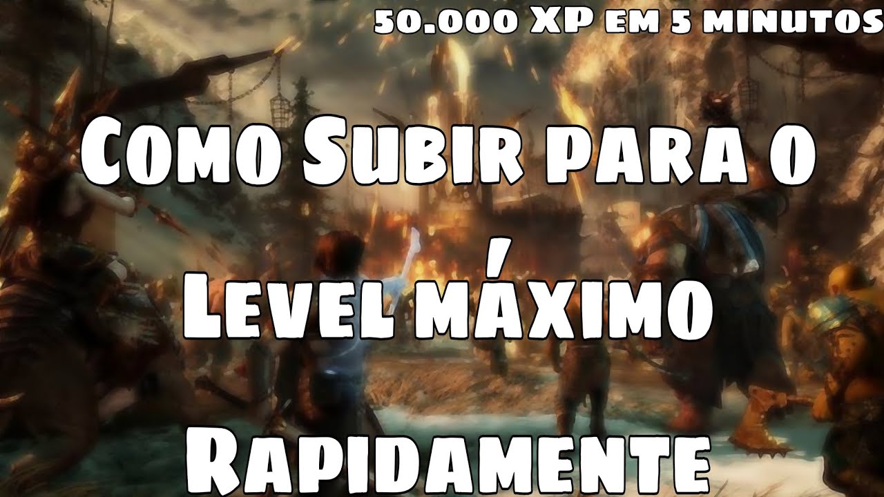 O Método MAIS FÁCIL de Evoluir Rápido no Shadow of War Sem Perder Horas!