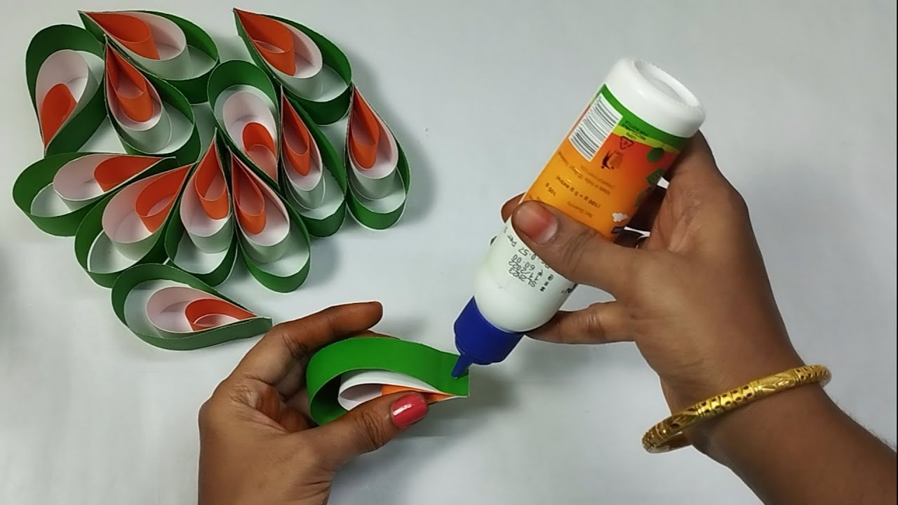 Independence Day Craft | Independence Day Wall Hanging | Tricolor Craft | 15th August Craft Ideas