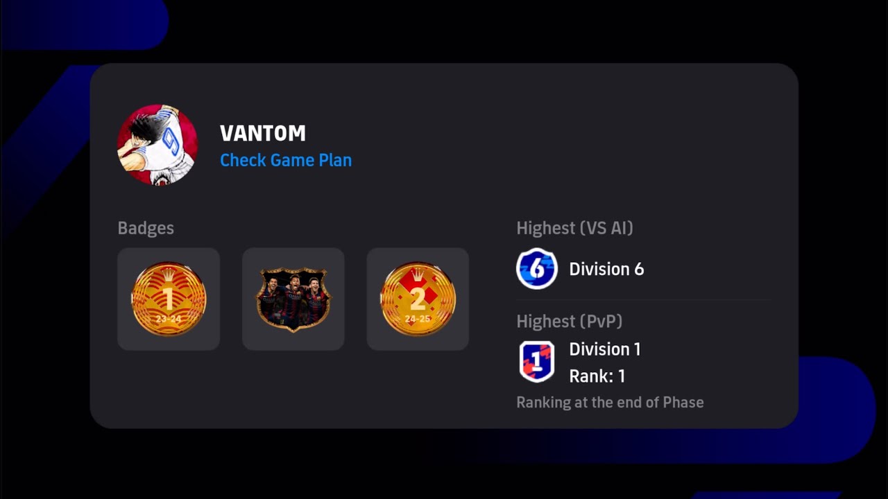 Facing Rank 1 World Vantom in #efootball #newformation  A tactical match