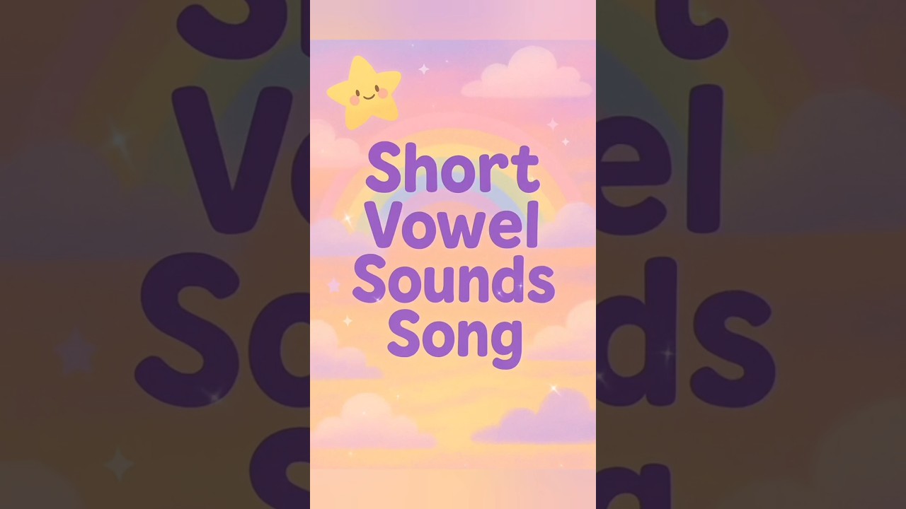Short Vowel Sounds Song #AEIOU #PhonicsFun #CVCWords #PhonicsForKids