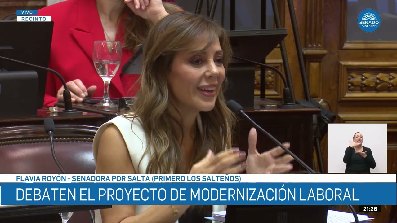 SENADORA FLAVIA ROYÓN - SESIÓN PÚBLICA ESPECIAL 11-02-26