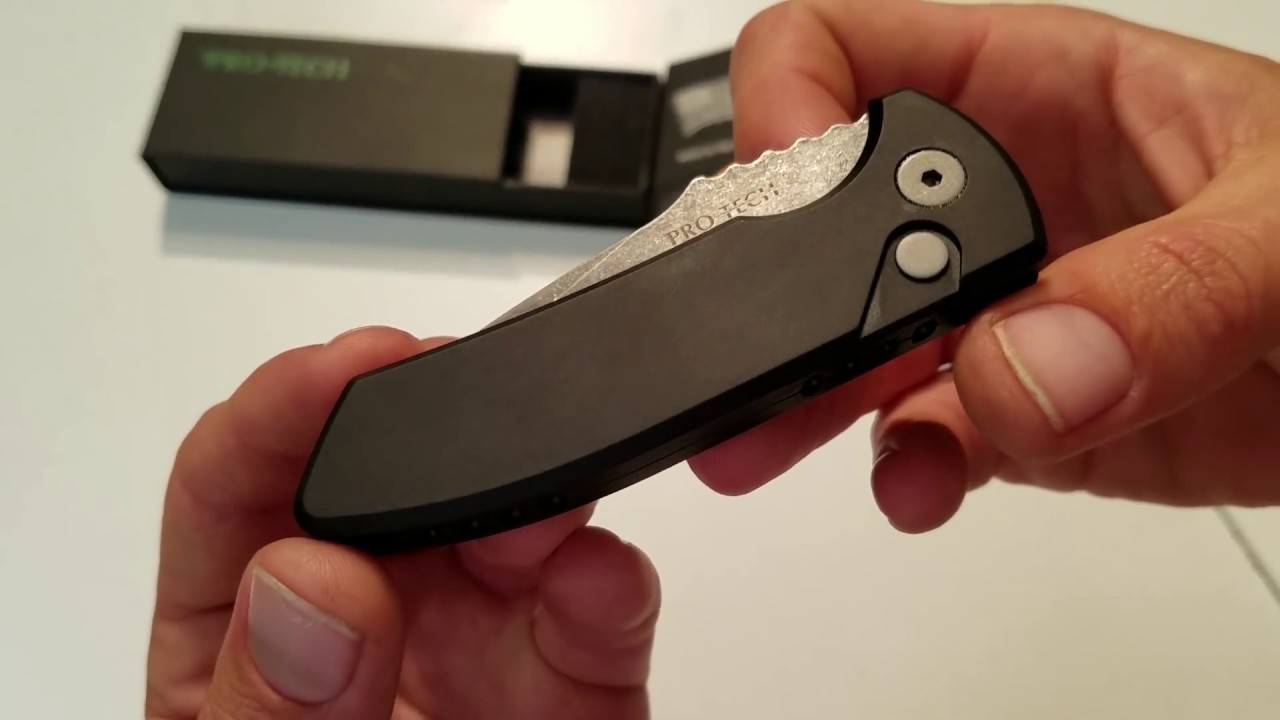 ProTech SBR Unboxing a hard little knife