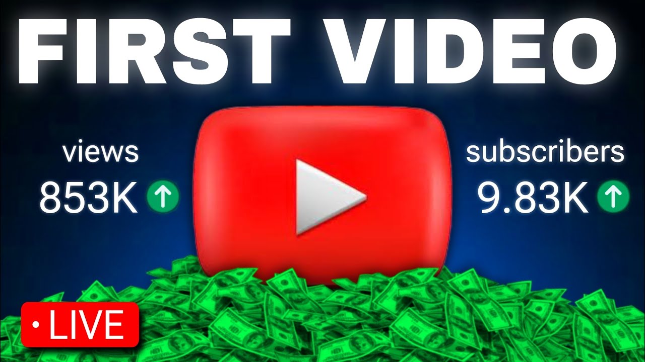 🔴 LIVE PROOF || How to VIRAL FIRST YOUTUBE VIDEO ( GUARANTEED )