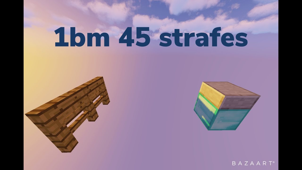 1bm 45 Strafe Jumps (From Easiest to Hardest)