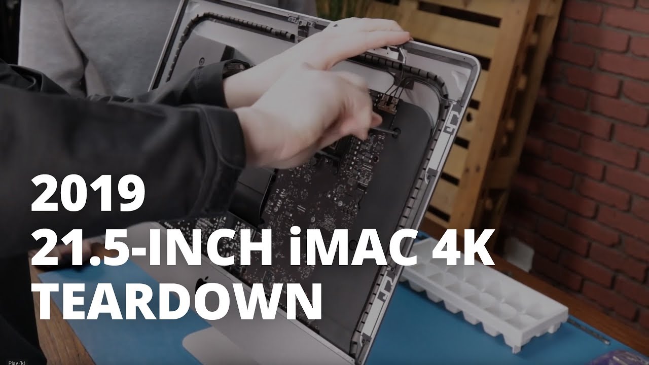 Разборка iMac 4K 2019 года
