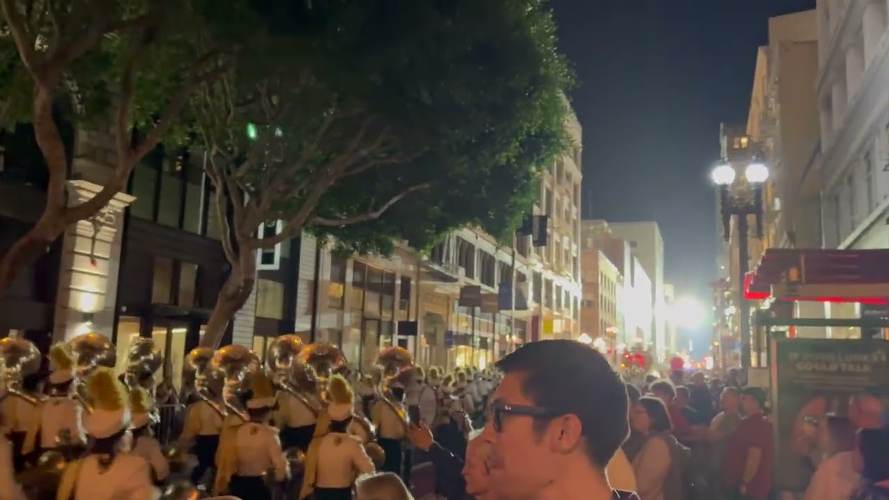 CalPoly Marching Band at CNY Parade 2026 in SF