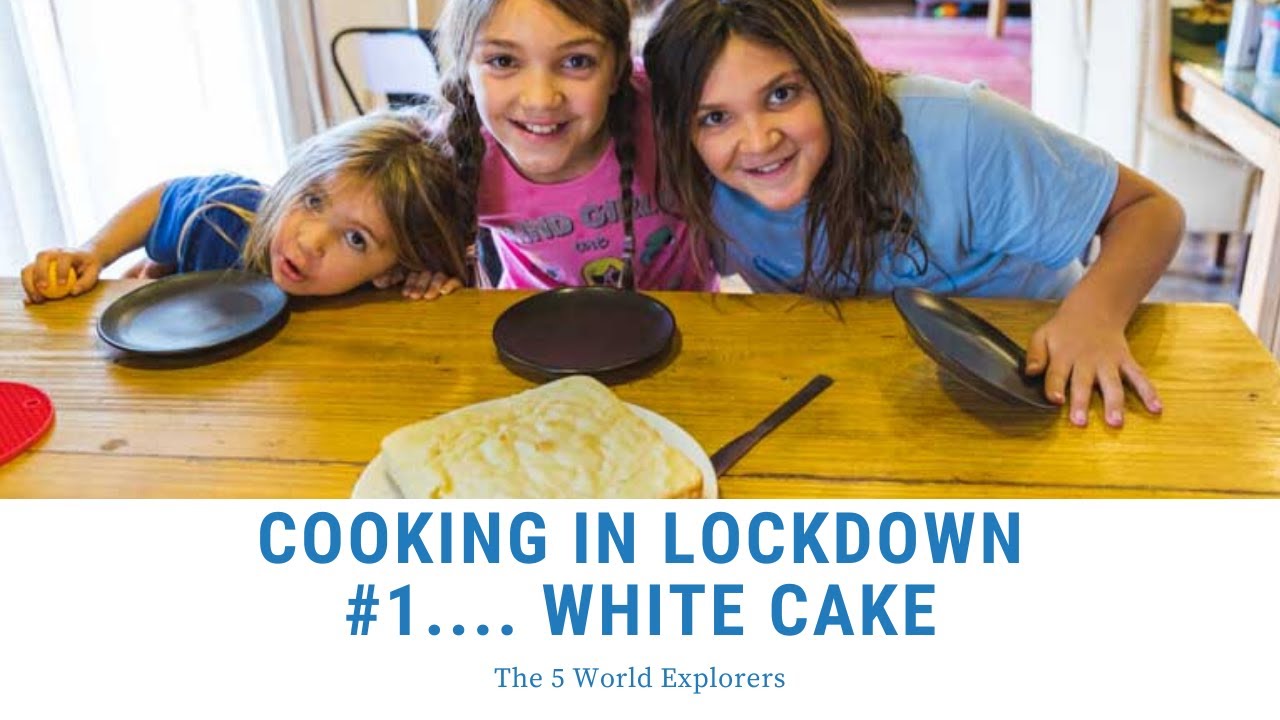 Cooking in lockdown #1....White cake