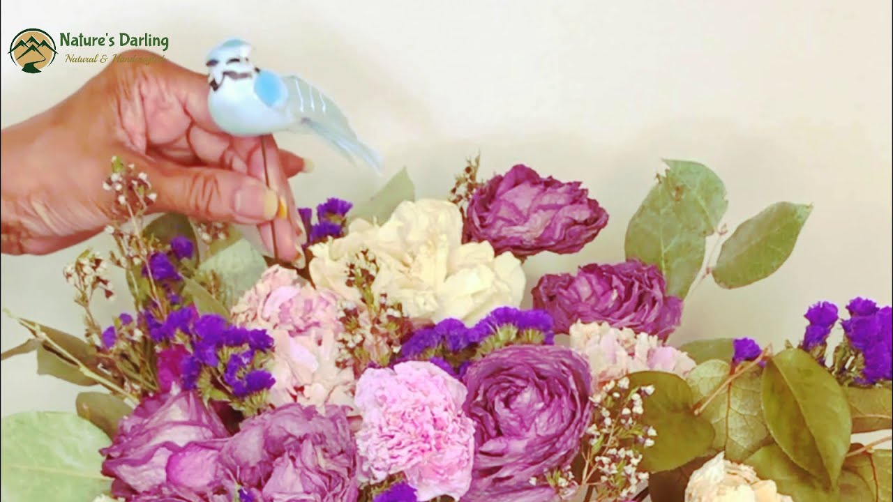How to Preserve Your Mother's Day Bouquet | How To Dry Flowers At Home w/ Silica Gel & w/ Glycerin