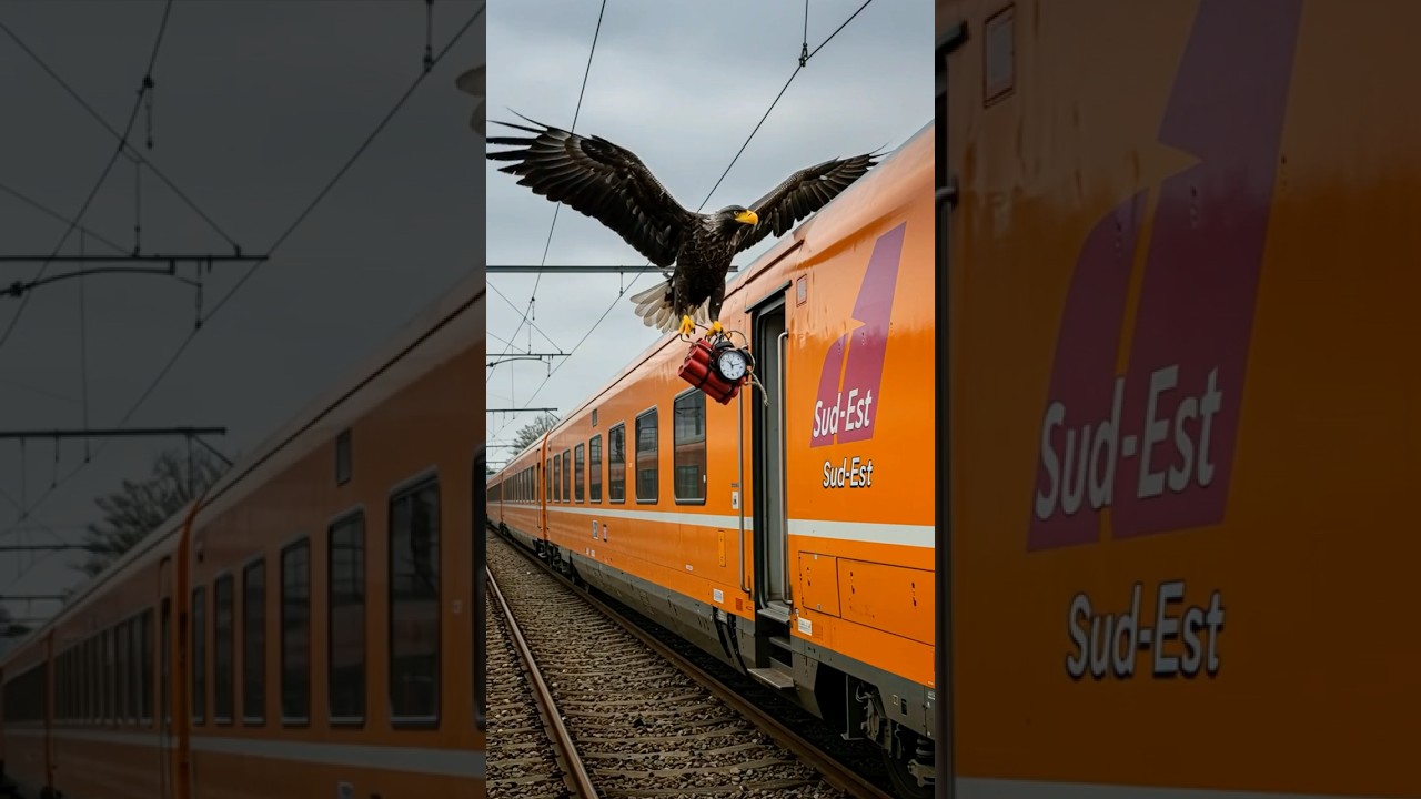 A HERO EAGLE Saves Train Passengers from Explosive Disaster