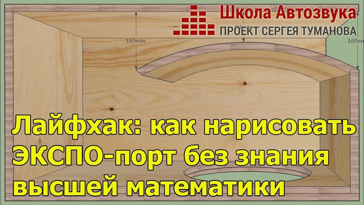 Лайфхак: как нарисовать  ЭКСПО-порт без знания высшей математики