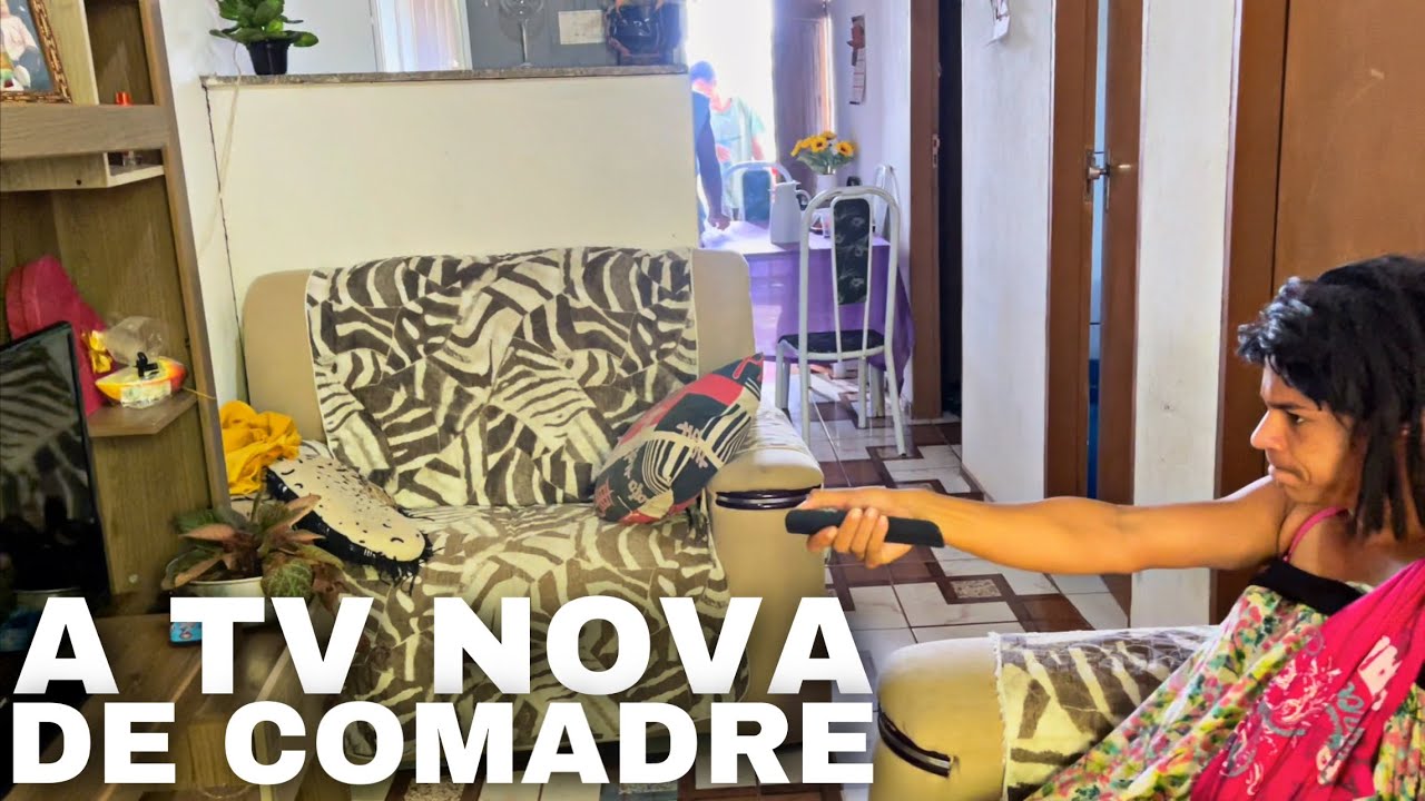 A Tv Nova de Comadre😂📺