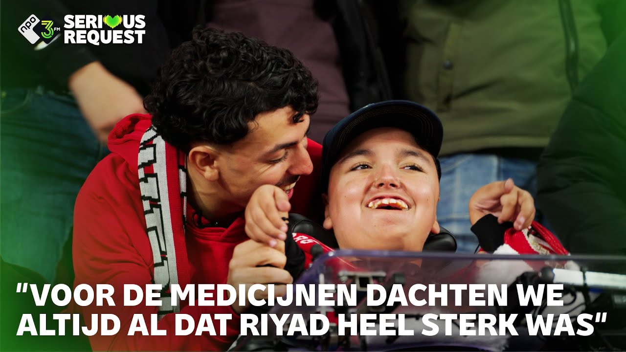 Riyad (14) kan door medicatie leven met zijn spierziekte | 3FM Serious Request | NPO 3FM