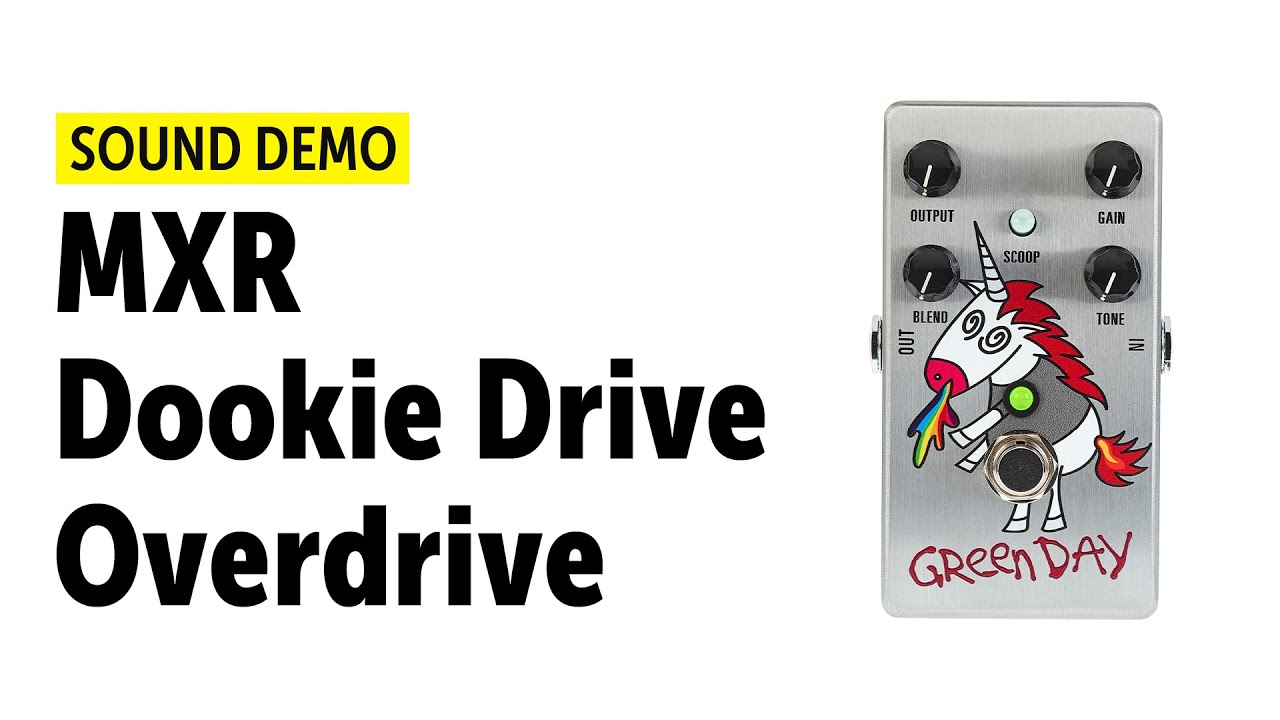 MXR Dookie Drive - Sound Demo (no talking)
