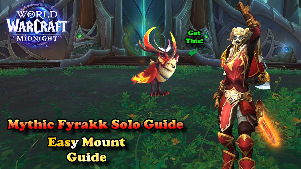 Solo Fyrakk Now - Anu'relos, Flames Guidance Full Guide