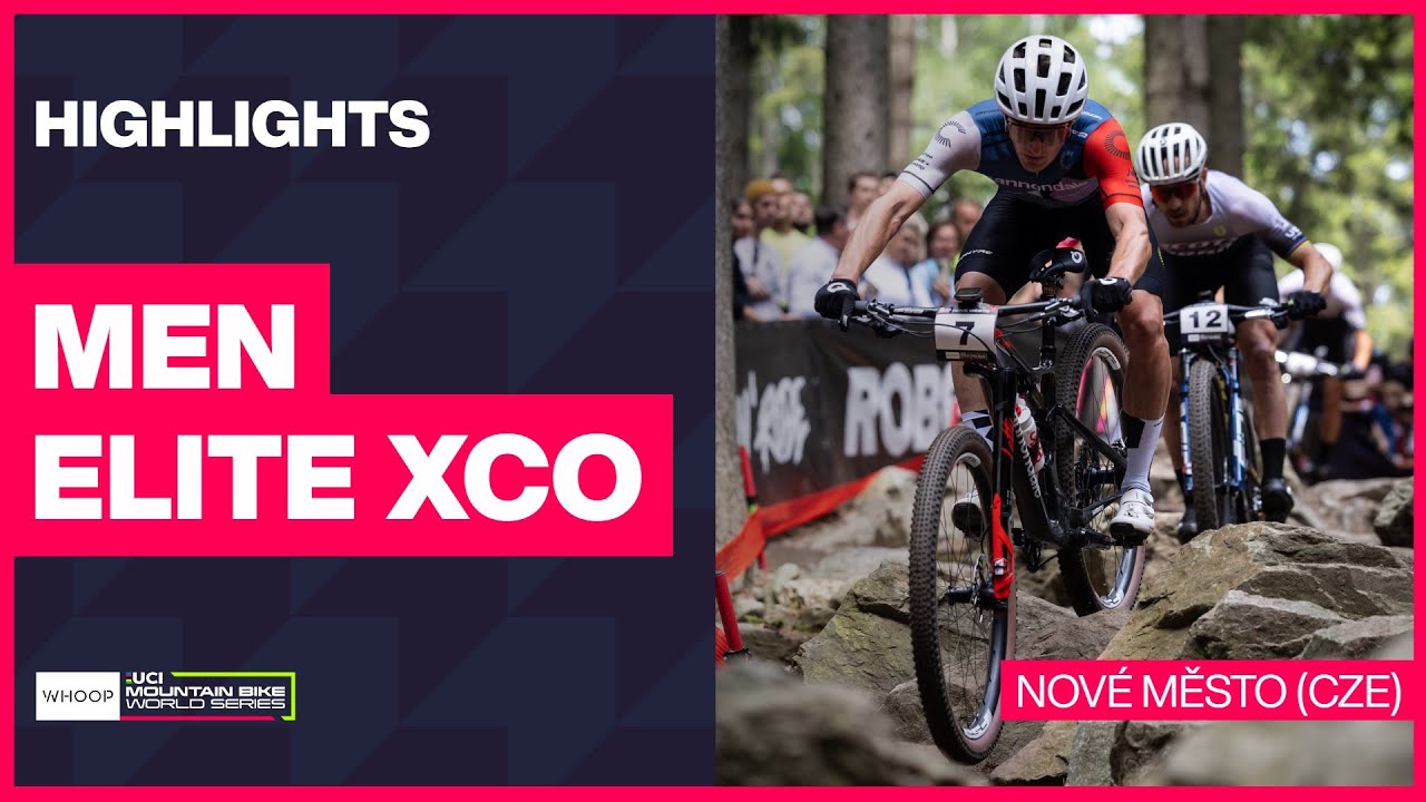 Nové Město - Men Elite XCO Highlights | 2024 WHOOP UCI Mountain Bike World Cup