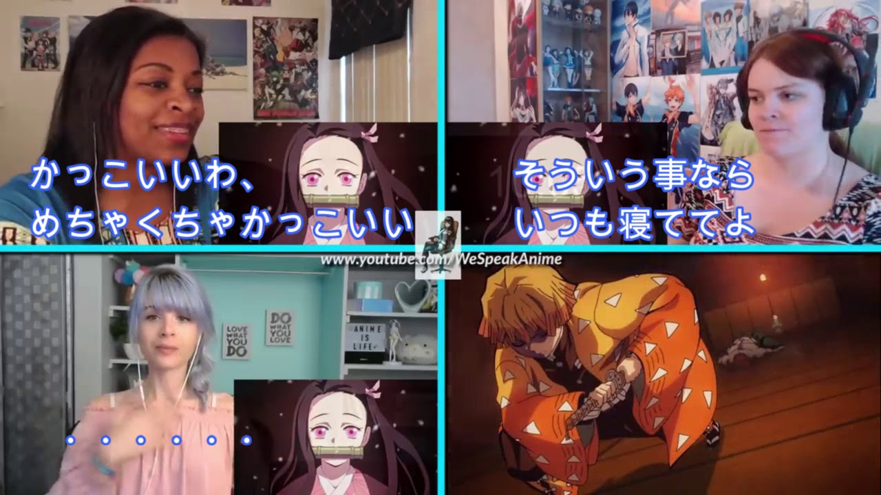鬼滅の刃(海外の反応）我妻善逸 雷の呼吸⭐︎日本語字幕付⭐︎　(海外人気動画翻訳）