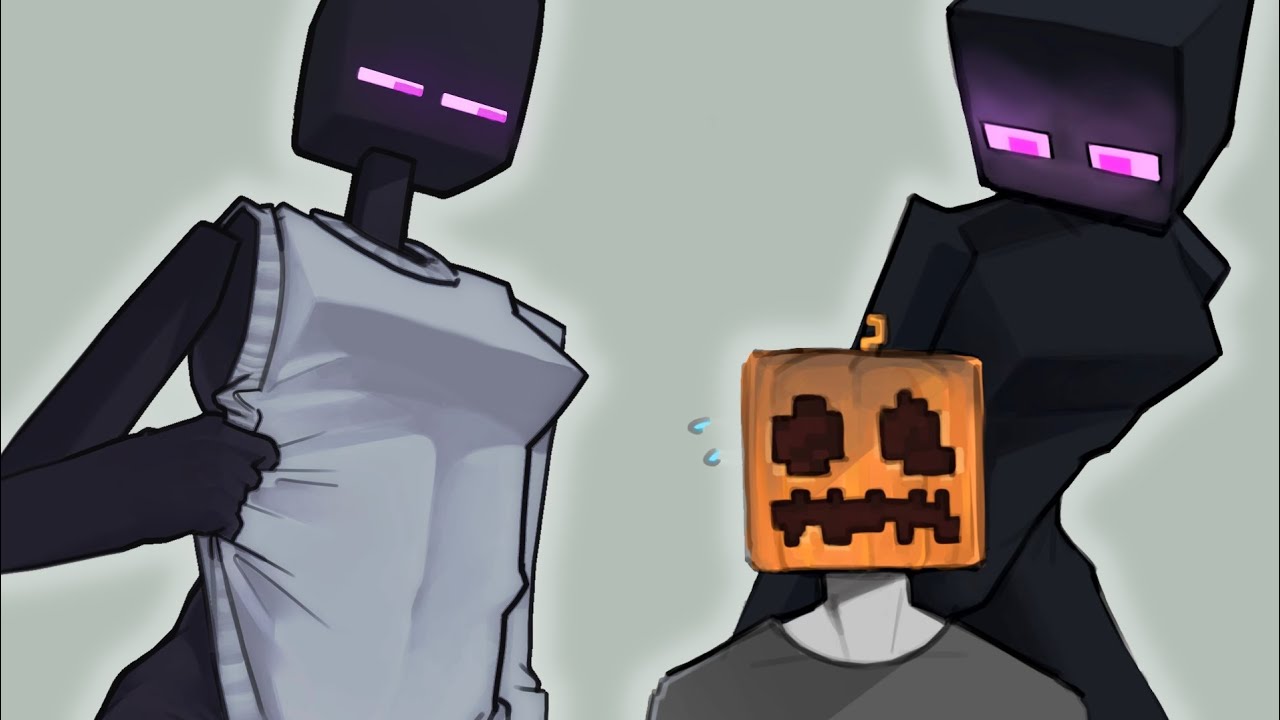 My Life with Endergirl All episodes 💜 A Minecraft Love Story | Minecraft Comic Dub Compilation