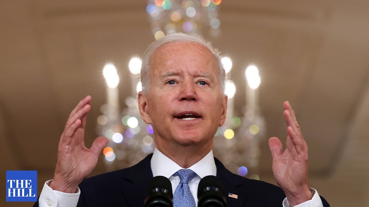 Biden sends warning to ISIS K as Taliban celebrates US military withdrawal
