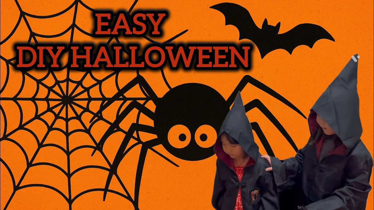 Halloween-ны чимэглэл хийх хялбар арга (DIY halloween decoration idea) #halloweendecorations #diy