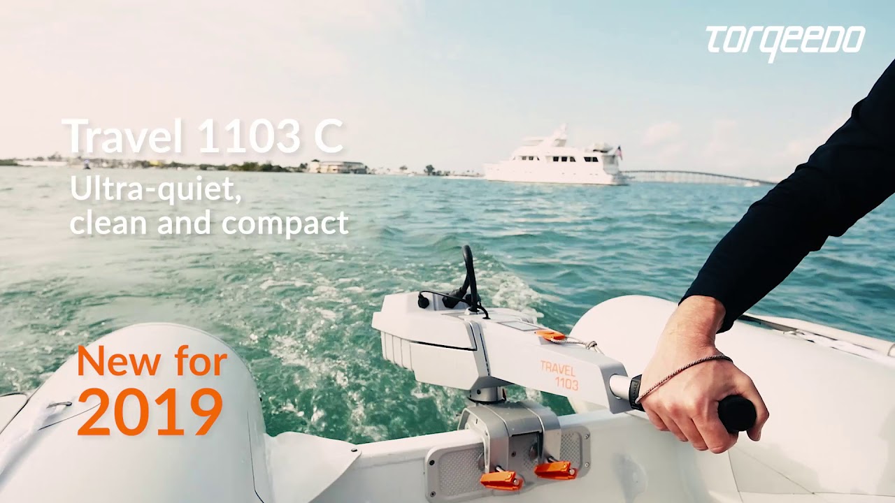 New ultra-quiet Torqeedo Travel 1103 C in use
