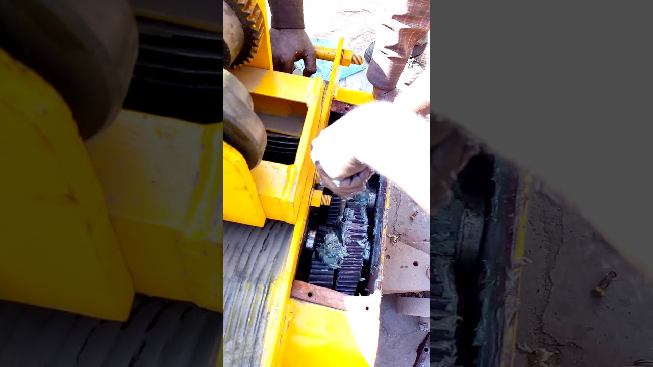 EOT Crane hoist gear box.