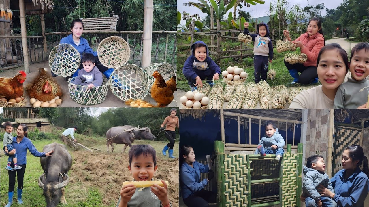 Compilation of videos of single mothers changing their lives through their own efforts